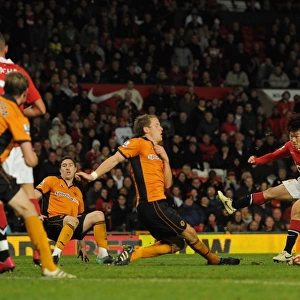 Manchester United Takes 2-1 Lead Over Wolverhampton Wanderers: Park Ji-Sung's Goal