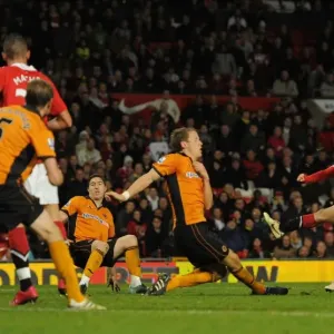 Manchester United Takes 2-1 Lead Over Wolverhampton Wanderers: Park Ji-Sung's Goal Manchester United Takes 2-1 Lead Over Wolverhampton Wanderers: Park Ji-Sung's Goal