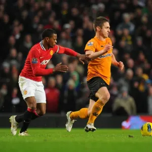 Manchester United vs. Wolverhampton Wanderers: Evra vs. Doyle - Premier League Clash