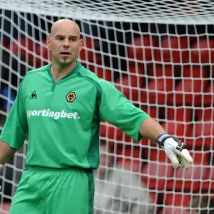 Marcus Hahnemann in Action: Wolverhampton Wanderers vs Crewe Alexandra - Pre-Season Friendly