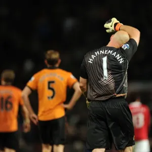 Marcus Hahnemann's Disappointment: Manchester United's 2-1 Win Over Wolverhampton Wanderers (Premier League Soccer) Marcus Hahnemann's Disappointment: Manchester United's 2-1 Win Over Wolverhampton Wanderers (Premier League Soccer)