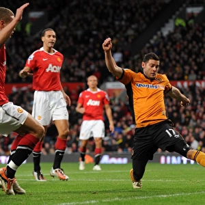 Matt Jarvis in Action: Manchester United vs. Wolverhampton Wanderers - Barclays Premier League Showdown
