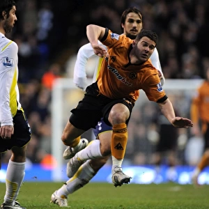 Matt Jarvis in Action: Tottenham vs. Wolverhampton Wanderers - Barclays Premier League Soccer
