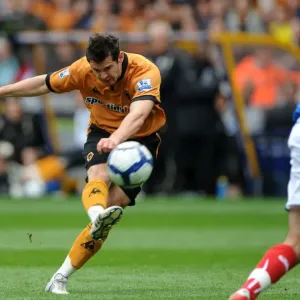 Matt Jarvis: In Action for Wolverhampton Wanderers Against Portsmouth in the Premier League Matt Jarvis: In Action for Wolverhampton Wanderers Against Portsmouth in the Premier League