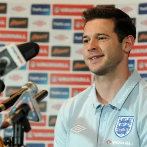 Matt Jarvis of Wolverhampton Wanderers Addresses Media at England Euro 2012 Training Matt Jarvis of Wolverhampton Wanderers Addresses Media at England Euro 2012 Training