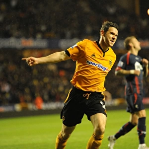 Matt Jarvis's Euphoric Moment: Wolves' Second Goal vs. Bolton Wanderers (2-0)