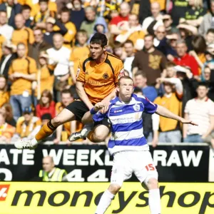 Matthew Jarvis vs Peter Ramage: Wolverhampton Wanderers vs QPR Championship Clash at Molineux (April 18, 2009) Matthew Jarvis vs Peter Ramage: Wolverhampton Wanderers vs QPR Championship Clash at Molineux (April 18, 2009)