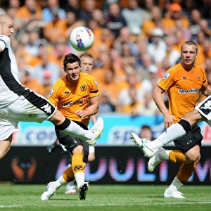 Matthew Jarvis's Thundering Shot: Wolves vs. Fulham, Barclays Premier League