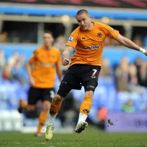 Michael Kightly in Action: Birmingham City vs. Wolverhampton Wanderers - FA Cup Round Three: Intense Moment Michael Kightly in Action: Birmingham City vs. Wolverhampton Wanderers - FA Cup Round Three: Intense Moment