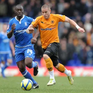 Michael Kightly vs Morgaro Gomis: A FA Cup Battle - Birmingham City vs Wolverhampton Wanderers