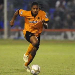 Michael Mancienne in FA Cup Action: Wolverhampton Wanderers vs. Tranmere Rovers