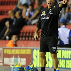 Mick McCarthy Guides Wolverhampton Wanderers in BPL Battle at Wigan Athletic's DW Stadium (18/8/09)