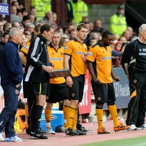 Mick McCarthy Makes Late Substitutions: Wolverhampton Wanderers vs Heart of Midlothian (Pre-season Friendly) Mick McCarthy Makes Late Substitutions: Wolverhampton Wanderers vs Heart of Midlothian (Pre-season Friendly)