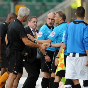 Mick McCarthy's Heated Exchange with Referee Mark Halsey: Wolves vs. Newcastle, Premier League