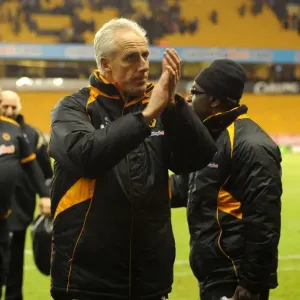 Mick McCarthy's Victory Celebration: Wolverhampton Wanderers Defeat Sunderland in Barclays Premier League Soccer