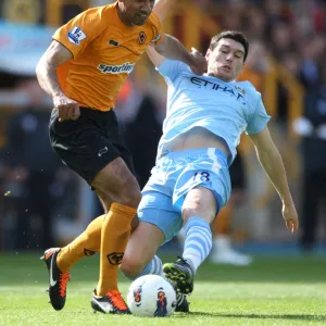 Season 2011-12 Collection: Wolves v Manchester City