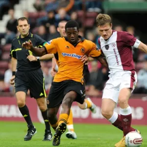 Mujanji Bia vs Zaliukas: Wolverhampton Wanderers vs Heart of Midlothian Pre-Season Clash Mujanji Bia vs Zaliukas: Wolverhampton Wanderers vs Heart of Midlothian Pre-Season Clash
