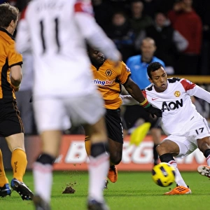 Nani Scores the Opener: Manchester United Takes Early Lead Against Wolverhampton Wanderers in Premier League