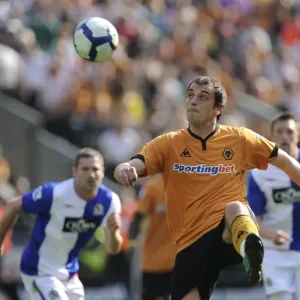 Nenad Milijas in Action: Wolverhampton Wanderers vs Blackburn Rovers - Barclays Premier League Soccer Nenad Milijas in Action: Wolverhampton Wanderers vs Blackburn Rovers - Barclays Premier League Soccer