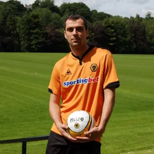 Nenad Milijas Print: Wolverhampton Wanderers FC Player Portrait