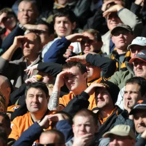 Passionate Premier League Clash: Wolves Fans in Full Roar - Wolverhampton Wanderers vs Aston Villa Passionate Premier League Clash: Wolves Fans in Full Roar - Wolverhampton Wanderers vs Aston Villa