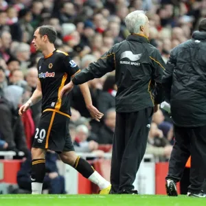 Red Card for Milijas: Arsenal vs. Wolverhampton Wanderers - Nenad Milijas Sent Off Red Card for Milijas: Arsenal vs. Wolverhampton Wanderers - Nenad Milijas Sent Off