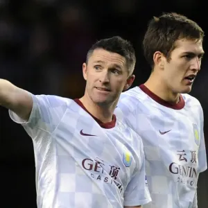 Robbie Keane Print: Aston Villa Forward Scores Twice Robbie Keane Print: Aston Villa Forward Scores Twice