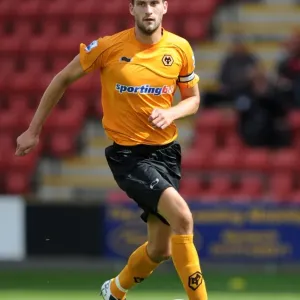 Roger Johnson in Action: Wolverhampton Wanderers vs Crewe Alexandra (Pre-Season Friendly)