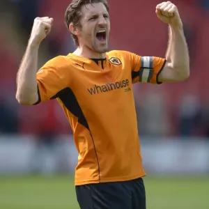 Sam Ricketts: Wolverhampton Wanderers Captain Celebrates Promotion to Sky Bet League One Sam Ricketts: Wolverhampton Wanderers Captain Celebrates Promotion to Sky Bet League One