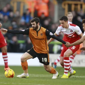 Sky Bet Championship Photographic Print Collection: Sky Bet Championship - Wolves v Charlton Athletic - Molineux