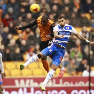 Sky Bet Championship Framed Print Collection: Sky Bet Championship - Wolves v Reading - Molineux Stadium