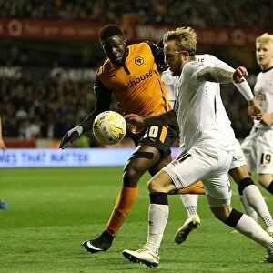 Sky Bet Championship Photographic Print Collection: Sky Bet Championship - Wolves v Derby County - Molineux Stadium