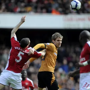 Matches 09-10 Photographic Print Collection: Arsenal v Wolves