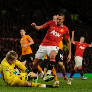 Soccer : Barclays Premier League - Manchester United v Wolverhampton Wanderers Soccer : Barclays Premier League - Manchester United v Wolverhampton Wanderers