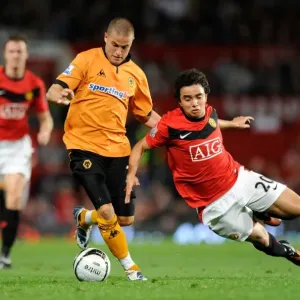 SOCCER - Carling Cup Third Round - Manchester United v Wolverhampton Wanderers
