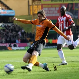 Soccer -FA CUP Round Four - Wolverhampton Wanderers v Stoke Soccer -FA CUP Round Four - Wolverhampton Wanderers v Stoke