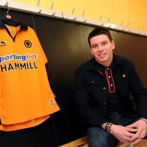 Soccer - Wolverhampton Wanderers new signing Adam Hammill