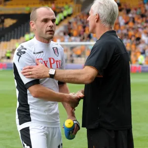 Wolverhampton Wanderers FC Print: McCarthy and Murphy Shake Hands Wolverhampton Wanderers FC Print: McCarthy and Murphy Shake Hands