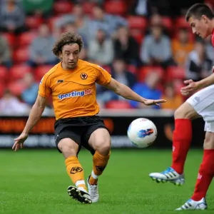 Stephen Hunt in Action: Wolverhampton Wanderers vs Walsall Pre-Season Friendly Stephen Hunt in Action: Wolverhampton Wanderers vs Walsall Pre-Season Friendly