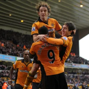 Stephen Hunt Scores the Opener: Wolverhampton Wanderers Lead Birmingham City 1-0 (BPL)