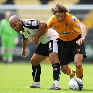 Stephen Hunt vs. Karl Hawley: A Fierce Pre-Season Rivalry - Notts County vs. Wolverhampton Wanderers Stephen Hunt vs. Karl Hawley: A Fierce Pre-Season Rivalry - Notts County vs. Wolverhampton Wanderers