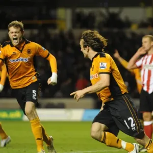 Stephen Hunt's Dramatic Equalizer: Wolverhampton Wanderers vs. Sunderland in the Premier League