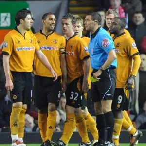 Stephen Ward's Red Card: Wolverhampton Wanderers Defender Dismissed in Liverpool Clash (BPL) Stephen Ward's Red Card: Wolverhampton Wanderers Defender Dismissed in Liverpool Clash (BPL)