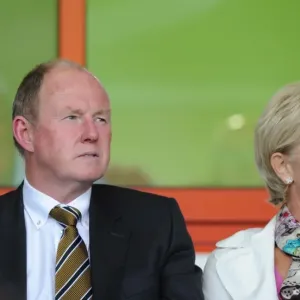 Steve Morgan: Wolverhampton Wanderers Chairman at Pre-Season Friendly Against Walsall Steve Morgan: Wolverhampton Wanderers Chairman at Pre-Season Friendly Against Walsall