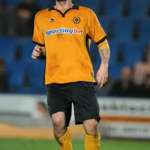 Steven Fletcher in Action: Wolverhampton Wanderers vs Bolton Wanderers - Barclays Premier Reserve League North Soccer Match