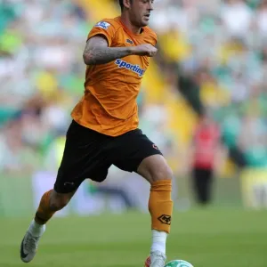 Steven Fletcher in Action: Celtic vs. Wolverhampton Wanderers Pre-Season Friendly Steven Fletcher in Action: Celtic vs. Wolverhampton Wanderers Pre-Season Friendly