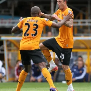 Steven Fletcher's Double: Wolverhampton Wanderers Lead 2-0 Against Real Zaragoza Steven Fletcher's Double: Wolverhampton Wanderers Lead 2-0 Against Real Zaragoza