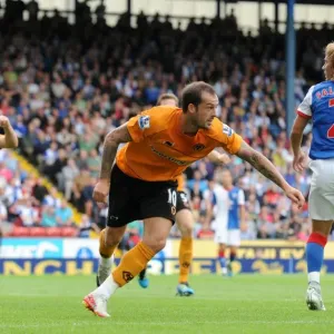 Steven Fletcher's Dramatic Equalizer: Wolverhampton Wanderers vs. Blackburn Rovers in Premier League Action Steven Fletcher's Dramatic Equalizer: Wolverhampton Wanderers vs. Blackburn Rovers in Premier League Action