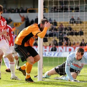 Steven Fletcher's Heartbreaking Miss: Wolverhampton Wanderers vs Stoke City - FA Cup Round Four Steven Fletcher's Heartbreaking Miss: Wolverhampton Wanderers vs Stoke City - FA Cup Round Four