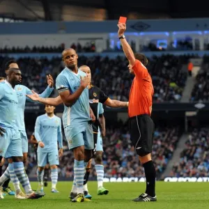 Stuart Attwell Red Cards Vincent Kompany: Manchester City vs. Wolverhampton Wanderers